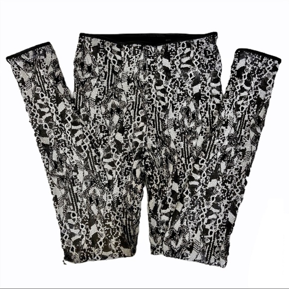 Black white sequin H&M Premier leggings - Picture 6 of 9